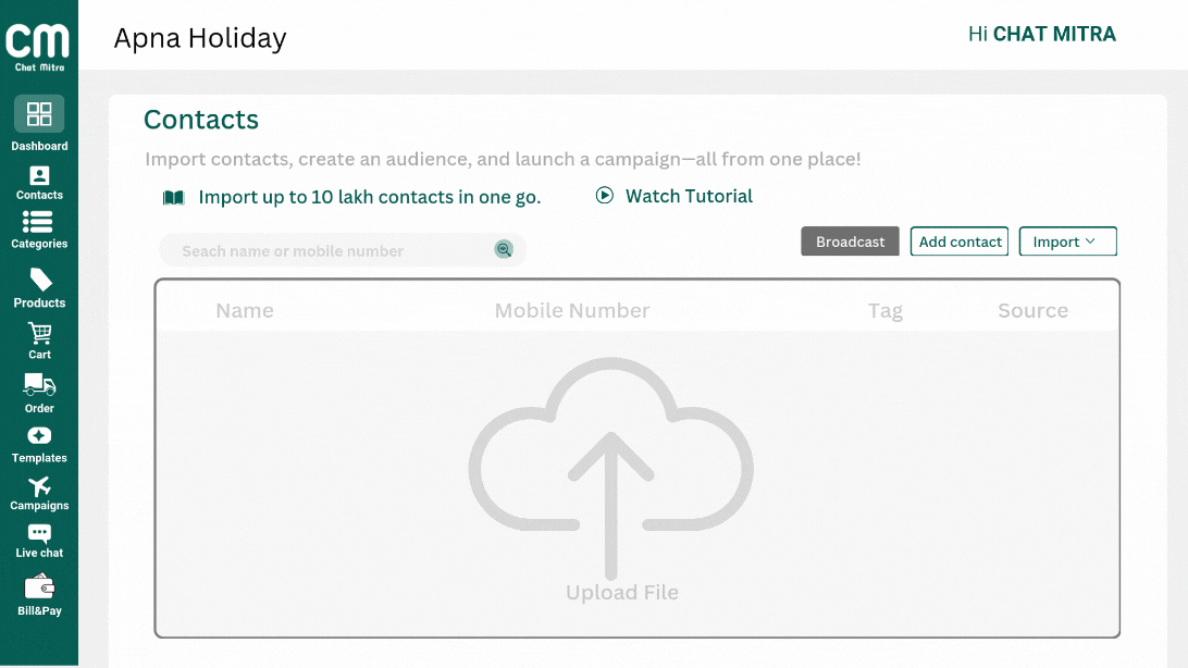 Chat Interface
